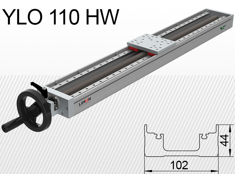 Limon linearna jedinica YLO 110-HW Opterećenje do 40kg Hod:50-400mm