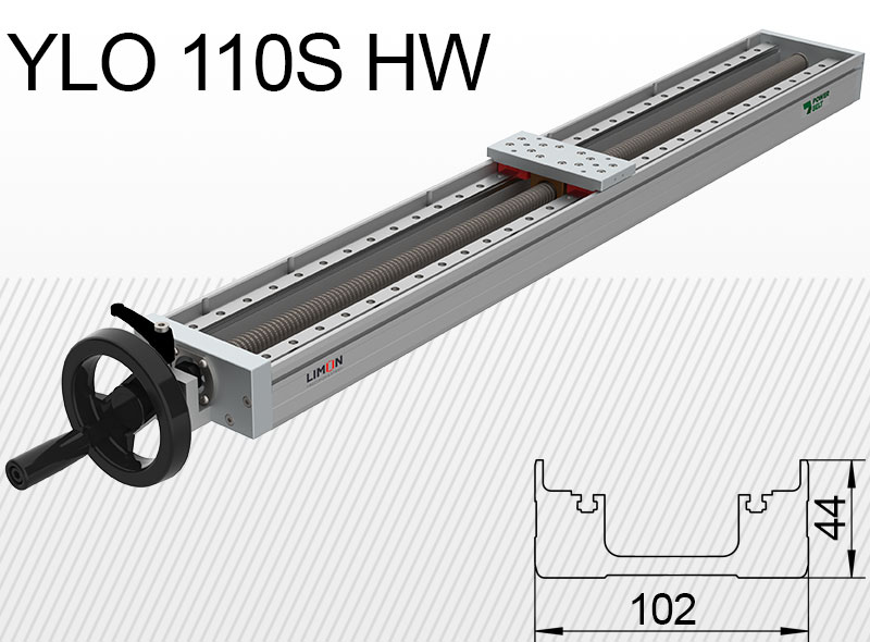 Limon linearna jedinica YLO 110S-HW Opterećenje do 20kg Hod 50-400mm