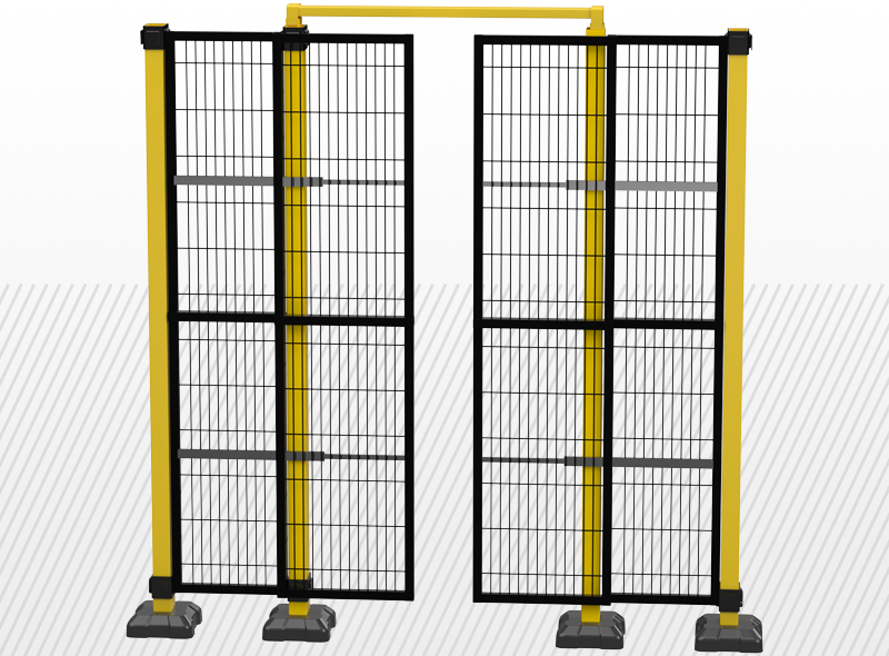 Dvokrilna klizna kapija