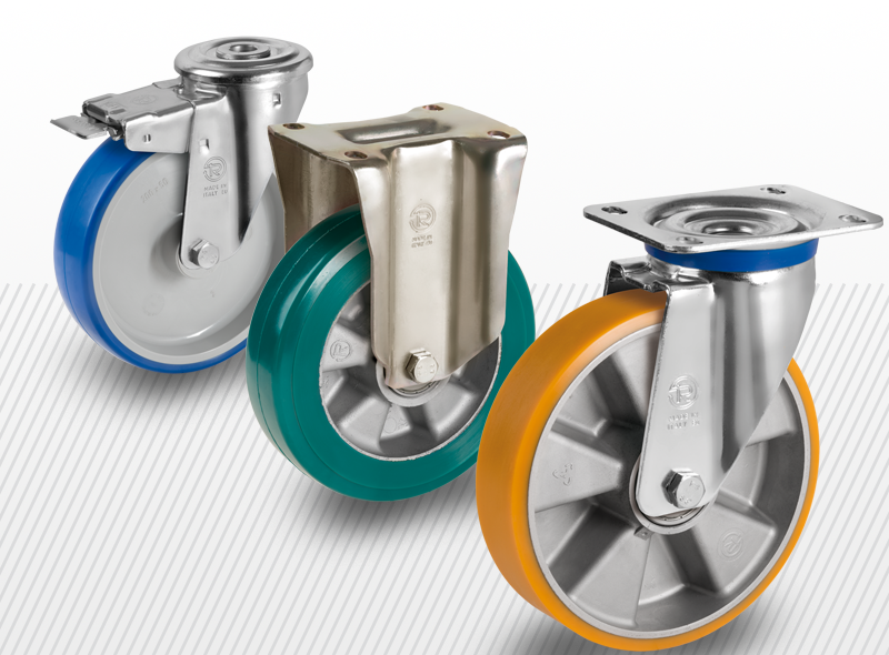 Industijski točkovi sa gazištem od brizganog poliuretana