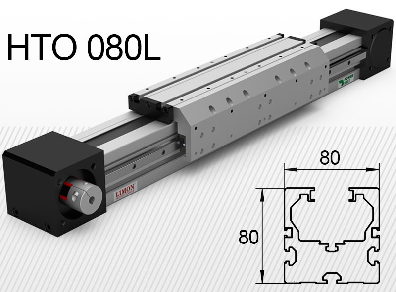 HTO 080L ojačan +<br />Opterećenje do 150kg*<br />Hod: 100-7000mm