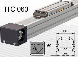Linearna jedinica ITC 060<br />Opterećenje do 30kg*<br />Dužina hoda: 100-4000mm