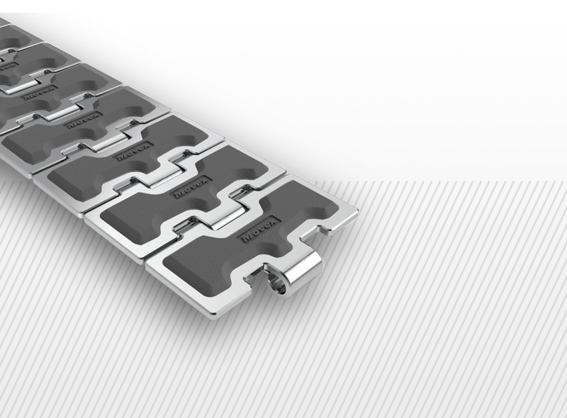 815 tip gumiranog metalnog transportnog lanca za pravolinijsko kretanje