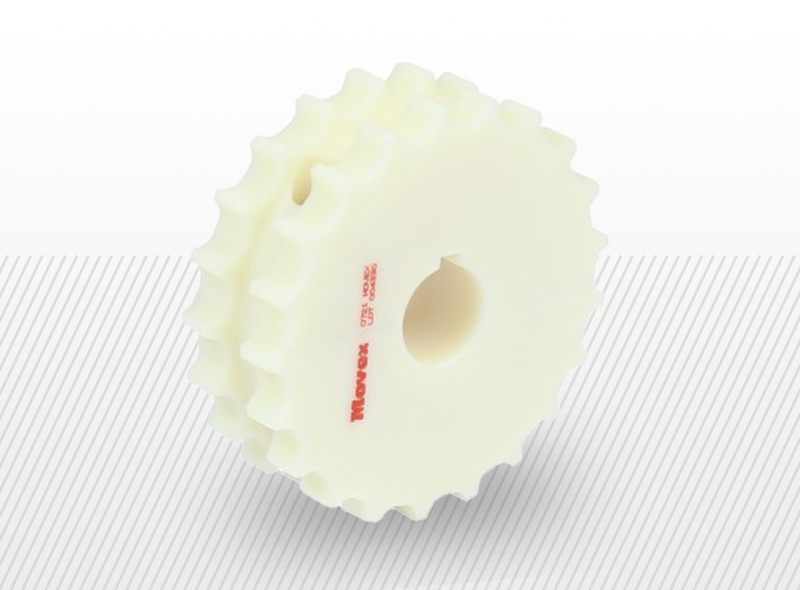 Beli poliamidni lančanici visoke otpornosti na habanje za transporne lance 820