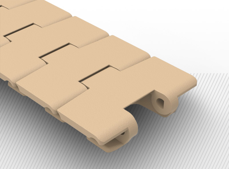 879 TAB - plastični transportni lanac za krivudave staze