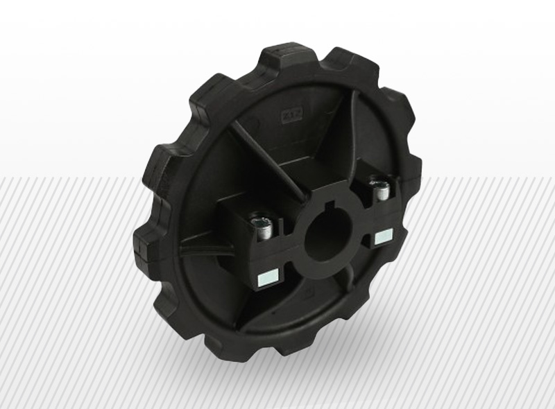 Lančanici od poliamida, crne boje, ojačani staklenim vlaknima, za transportne lance tipa 880