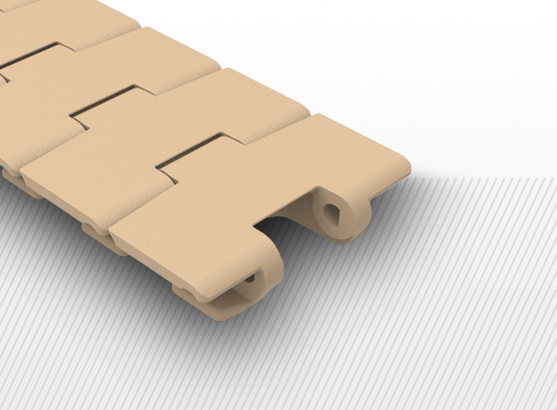 880 TAB plastični transportni lanac za krivudave staze