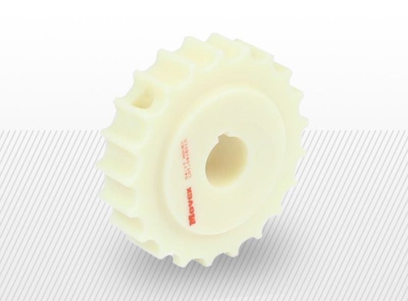 Beli poliamidni lančanici visoke otpornosti na habanje za transportne lance 881