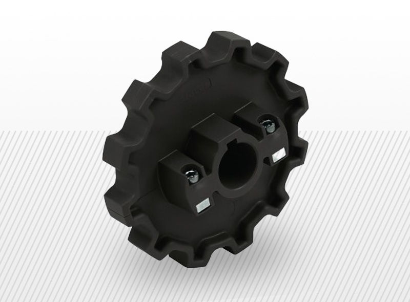 Lančanici od poliamida, crne boje, ojačani staklenim vlaknima, za transportne lance tipa 882