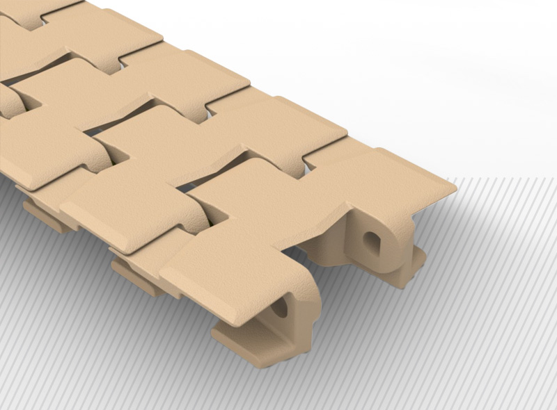 Platični transportni lanci za pravolinijsko i krivolinijsko kretanje