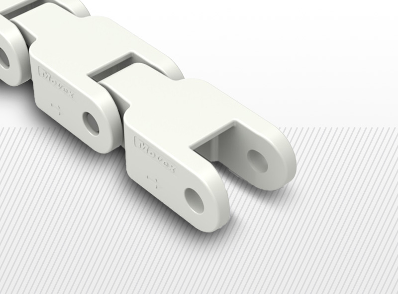 CC 600 D plastični transportni lanac za krivudave staze