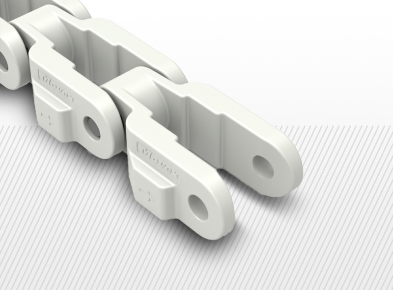 CC 600 TAB plastični transportni lanac za krivudave staze