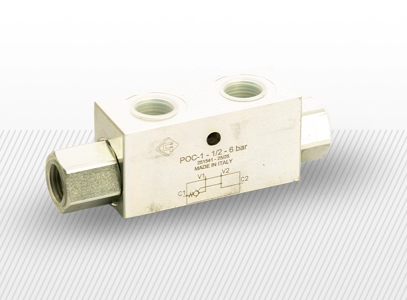 Jednostruko upravljivi (nepovratni) ventil