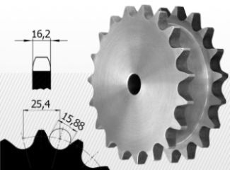 16B tip<br />1'' X 17,02 mm