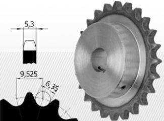 06B tip<br />3/8 X 7/32''