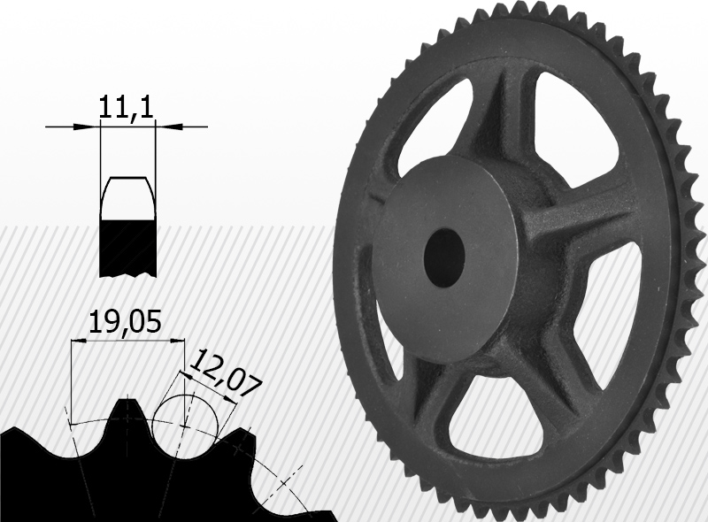 12B tip<br />3/4 X 7/16''