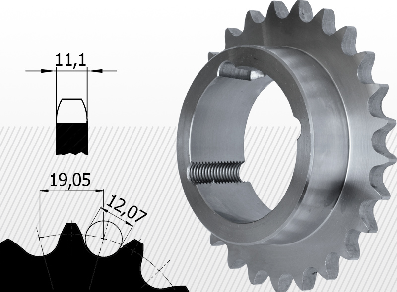 12B tip<br />3/4 X 7/16''