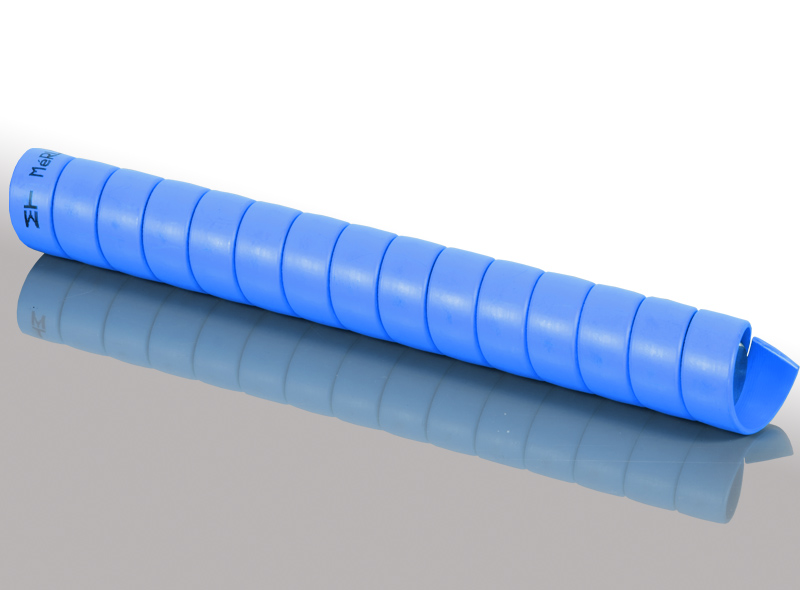 PVC zaštitna spirala za creva - plavo